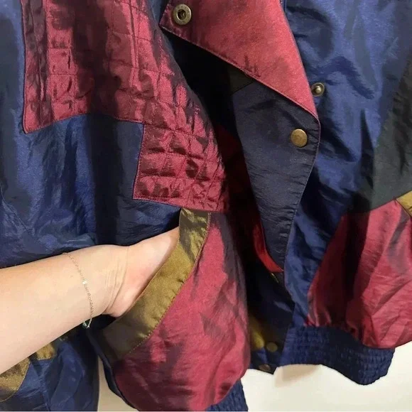 VTG Bocoo Windbreaker Size Small lined with cotton blend - Picture 7 of 11